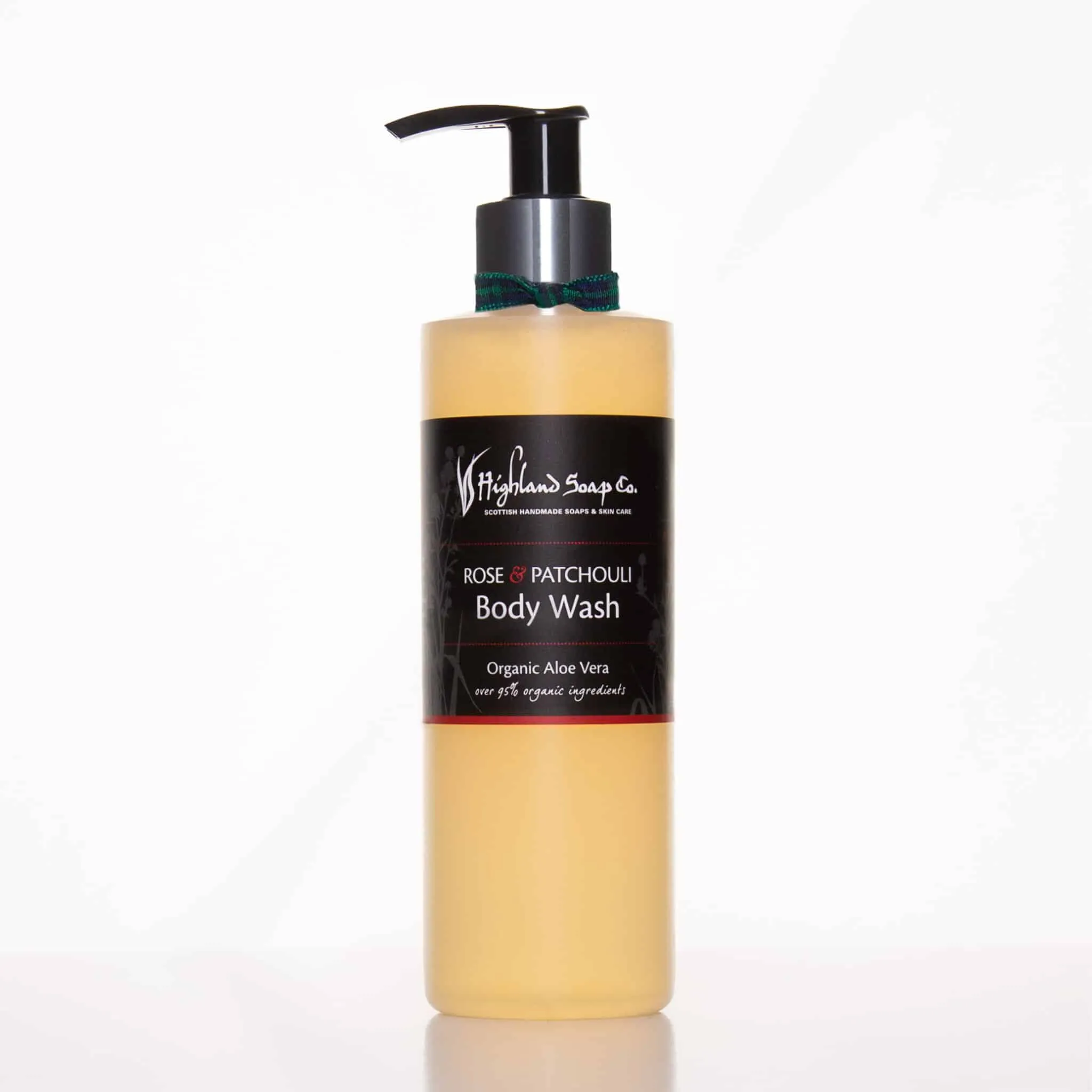 Bio Duschgel Rose und Patchouli – The Highland Soap Company